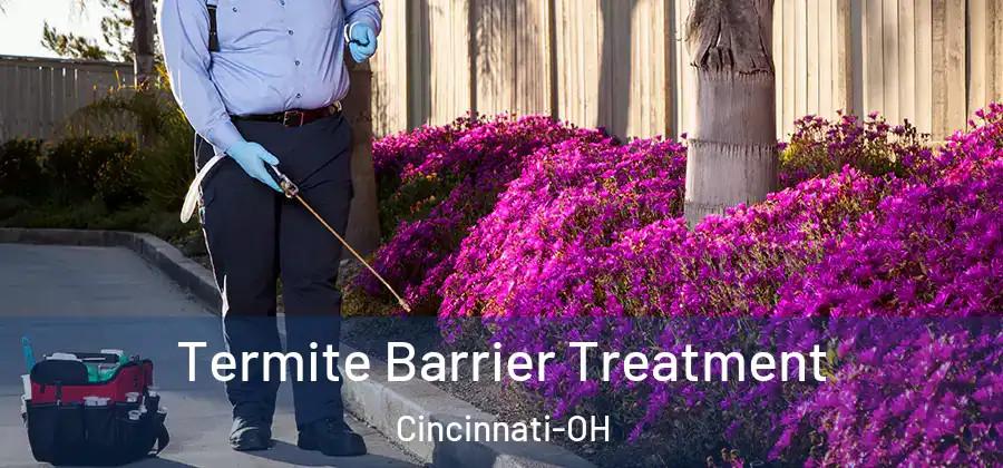 Termite Barrier Treatment Cincinnati-OH